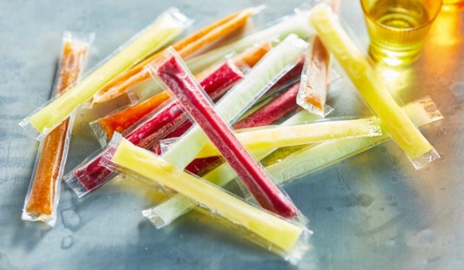 16 tubes, sorbets plein fruit et glace à l'eau — vue 2